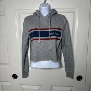 Dickies Girl Hoodie Sweatshirt Sweater Size XSmall Western Cropped Y2K Cotton